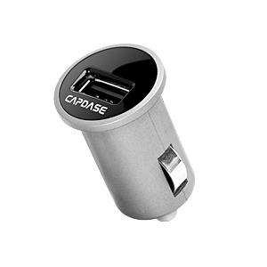  Capdase USB Car Charger Pico Plus Titanium/Black (2.1 A) for iPhone/iPod/iPad mini/iPad (CACB-PPT1)